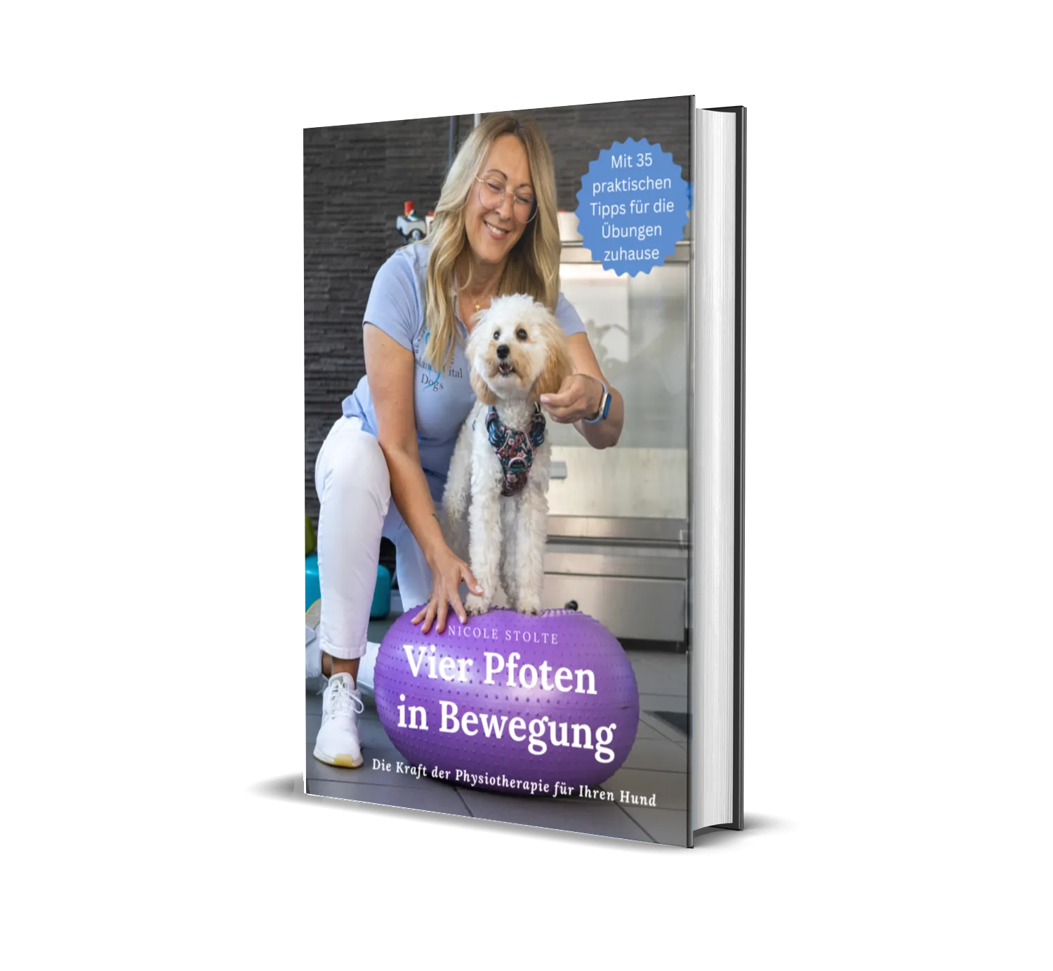 Buchcover: Vier Pfoten in Bewegung